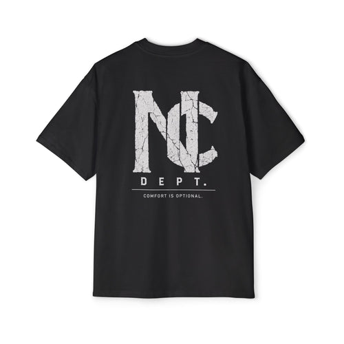 No Comfort Dept. Tee — 'Comfort Is Optional' Men's Oversized Graphic T-Shirt